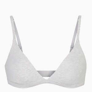 SKIMS COTTON TRIANGLE BRA - M